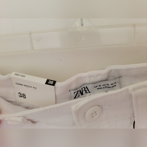 Zara Mens Chino Shorts - Picture 3 of 5